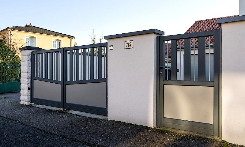 portillon portail alu sur mesure